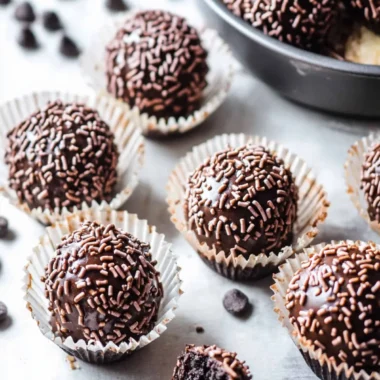 Gooey Vegan Brigadeiro