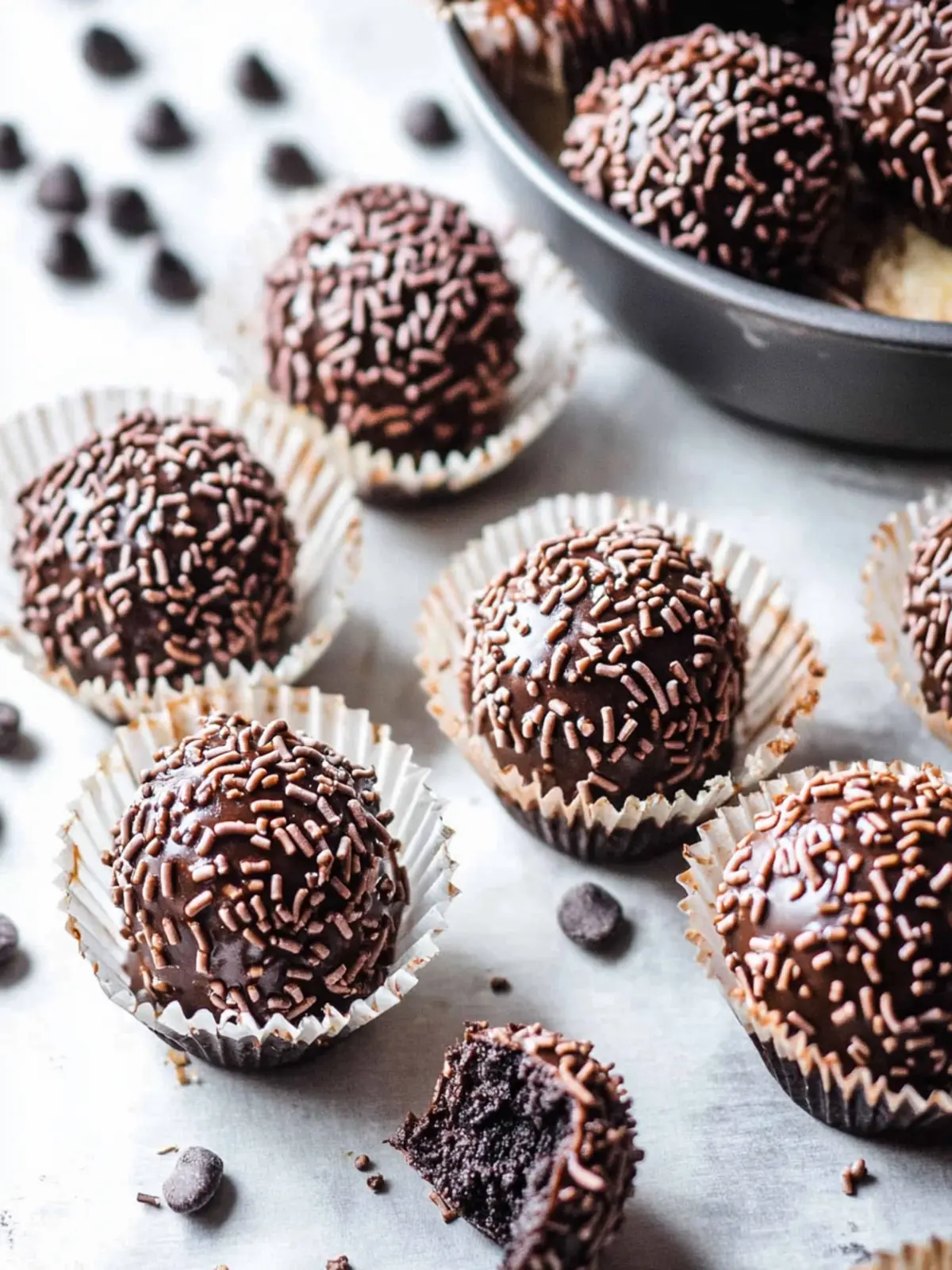 Gooey Vegan Brigadeiro