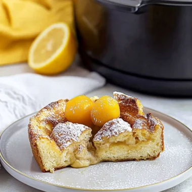 Crockpot French Toast Casserole