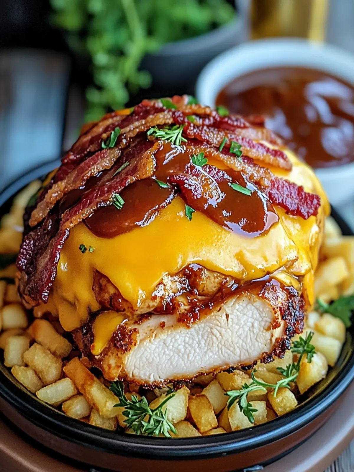 Cowboy BBQ Bacon Cheddar Chicken