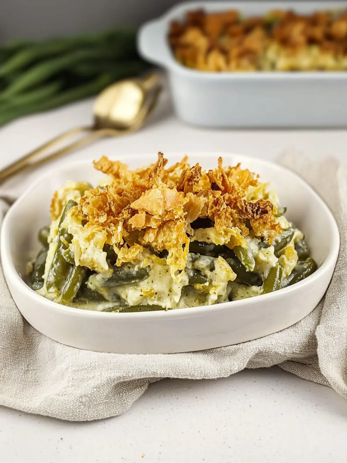 Vegan Green Bean Casserole