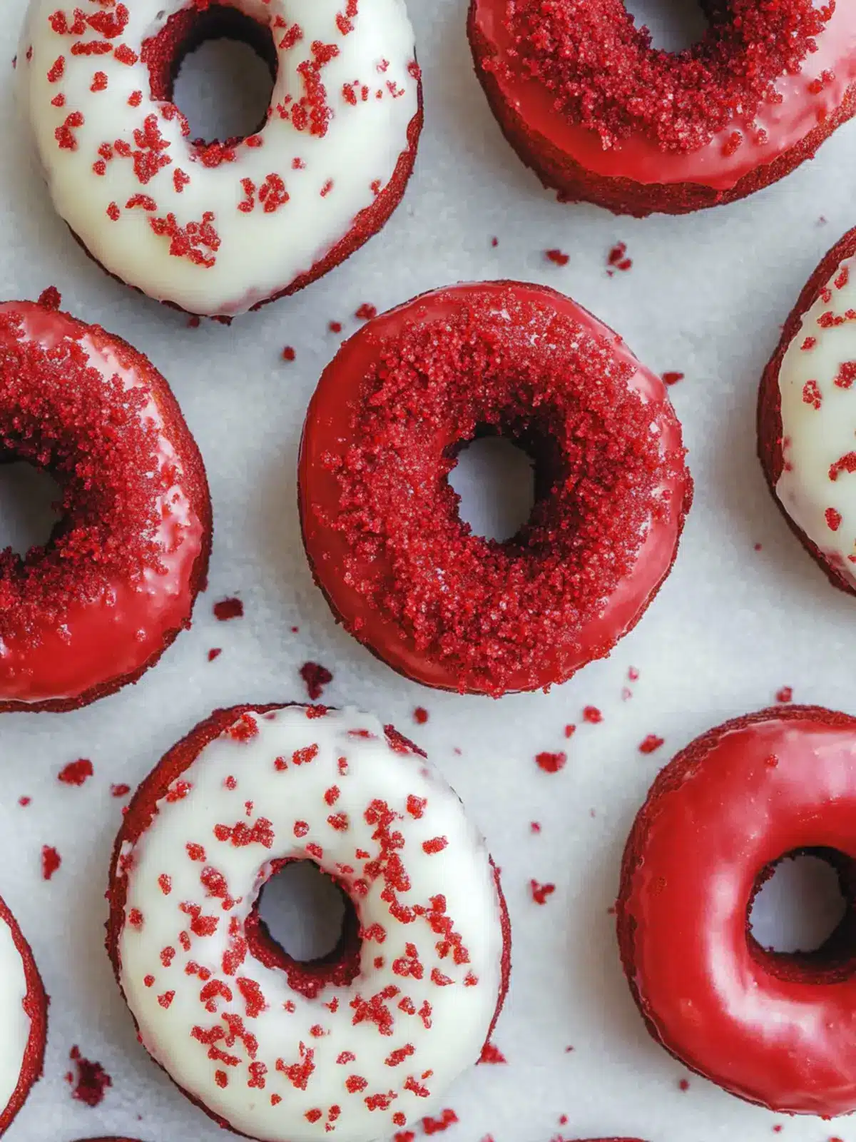 Red Velvet Donuts