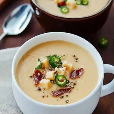 Ale and Cheddar Soup