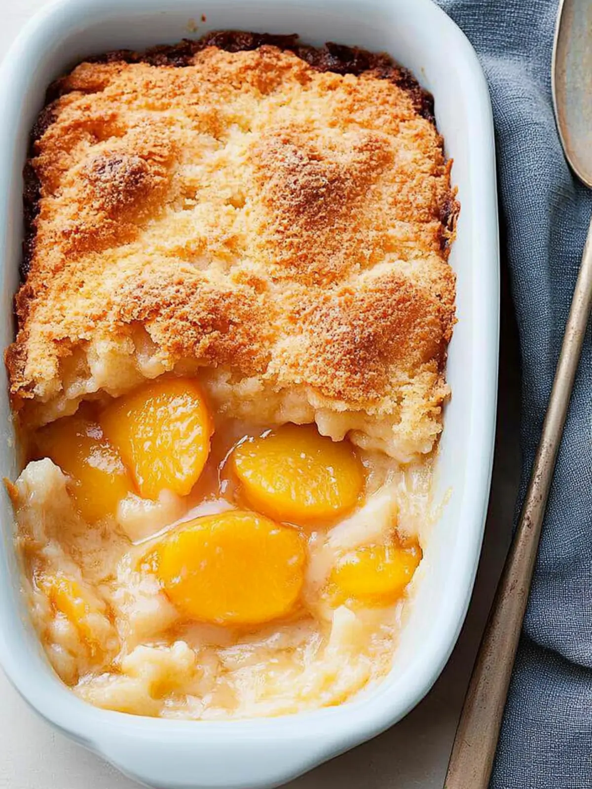 Easy Peach Cobbler