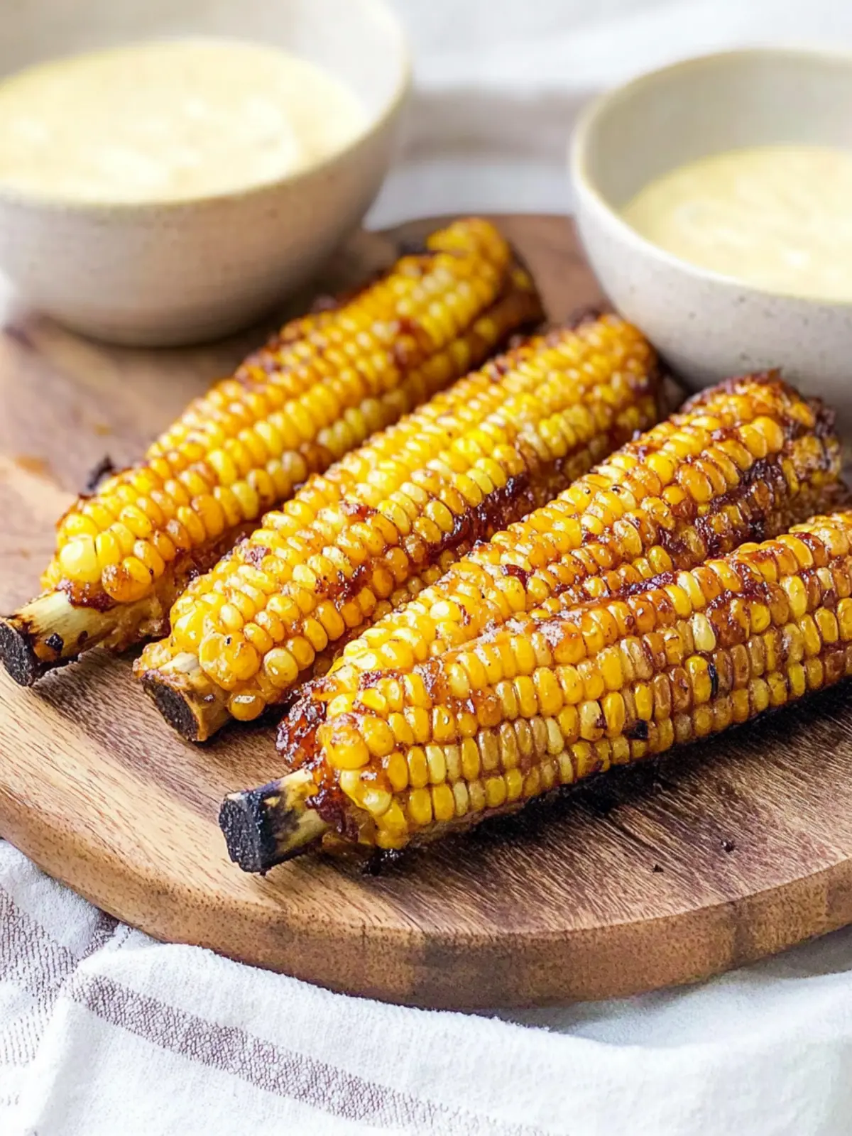 Air Fryer Corn Ribs