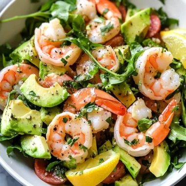 Citrus Shrimp and Avocado Salad