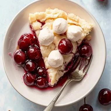 Old-Fashioned Cherry Pandowdy
