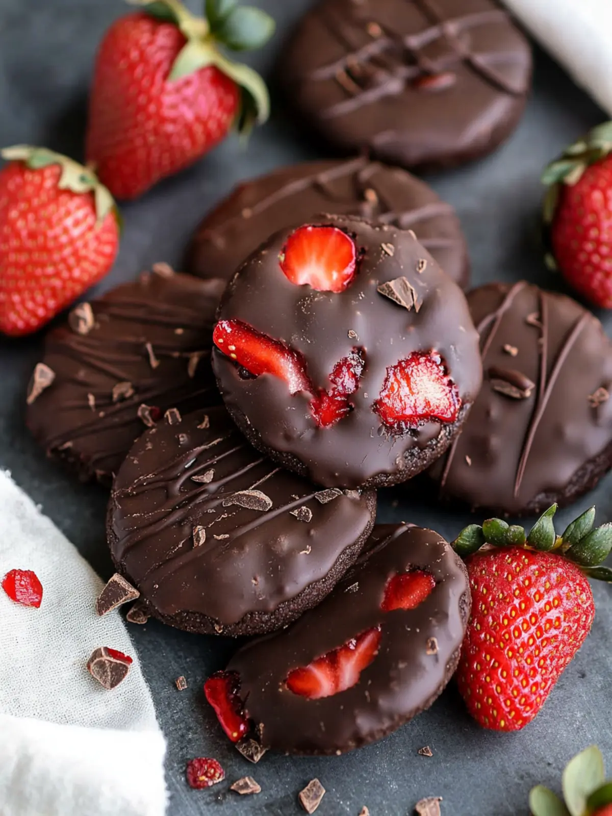 Chocolate Covered Strawberry Cookies for Sweet Moments 3 Chocolate Covered Strawberry Cookies