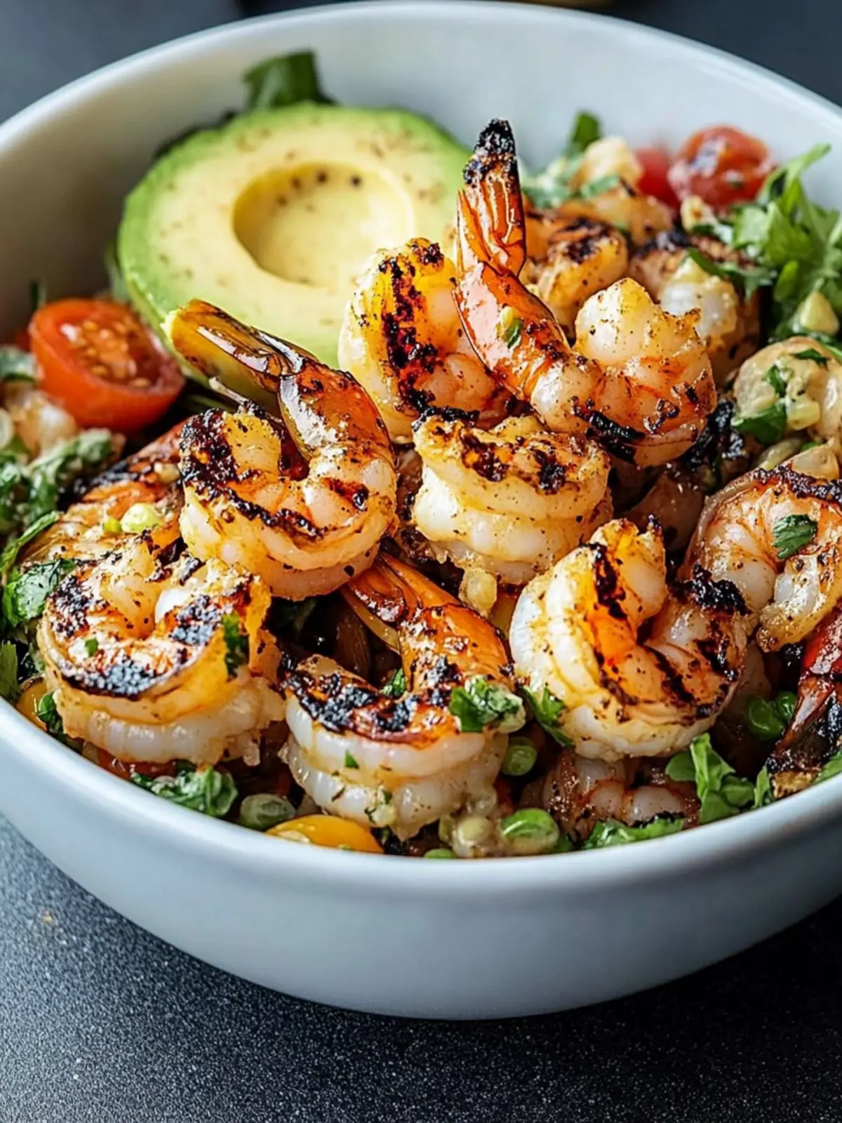 Grilled Shrimp Bowl