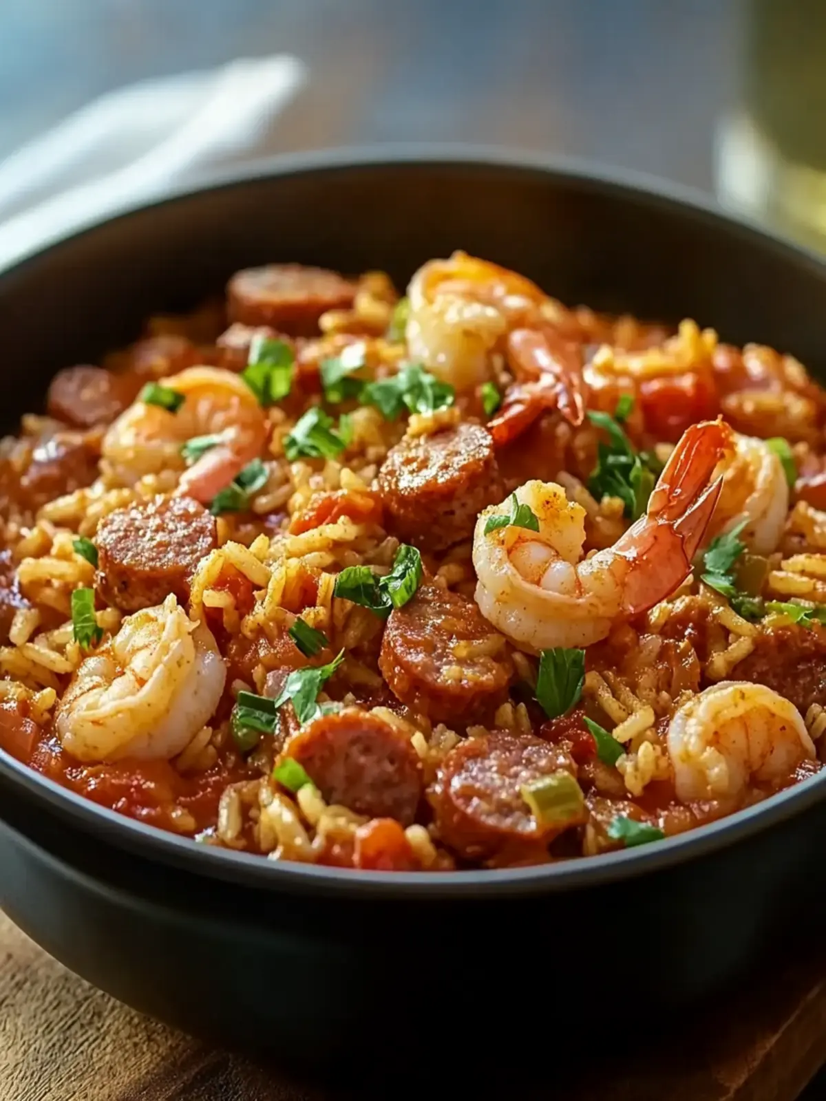 Shrimp and Sausage Jambalaya