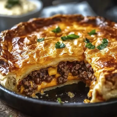 One-Pan Cheeseburger Pie: Easy Comfort Food Everyone Craves 9 One-Pan Cheeseburger Pie