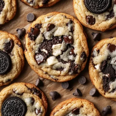 Chewy Oreo Chocolate Chip Cookies