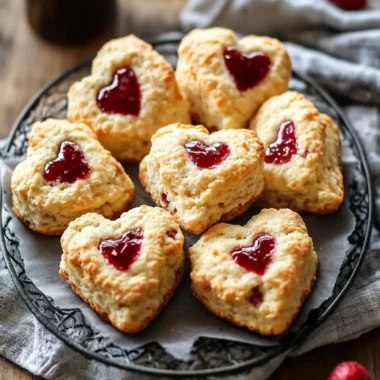 Heart-Shaped Scones