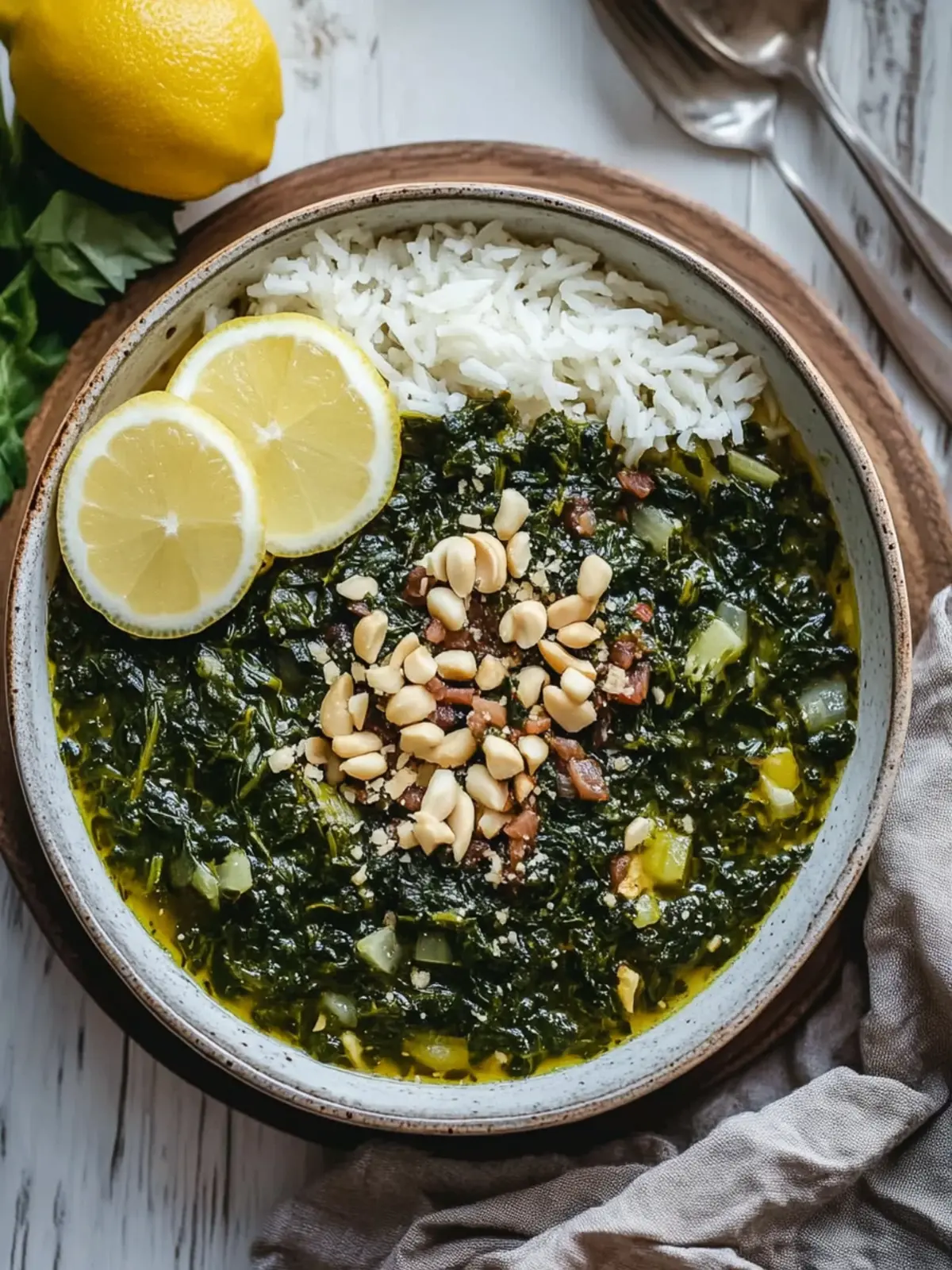 Lebanese Spinach Stew