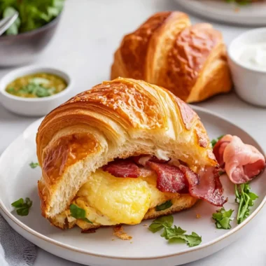 Croissant Breakfast Sandwiches