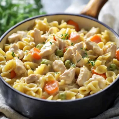 Chicken Pot Pie Pasta