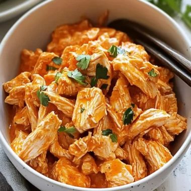 Slow Cooker Buffalo Chicken
