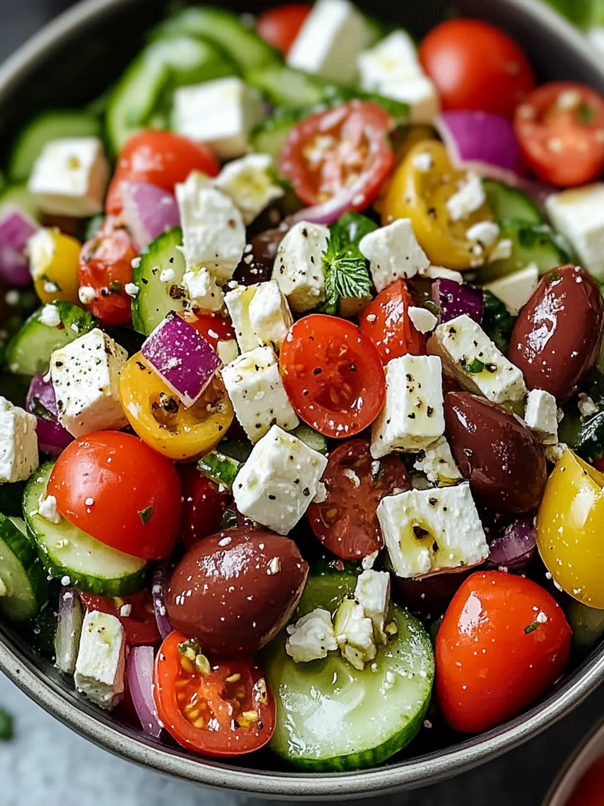 Best Greek Salad Recipe: Refreshing Flavor for Every Meal 3 Best Greek Salad