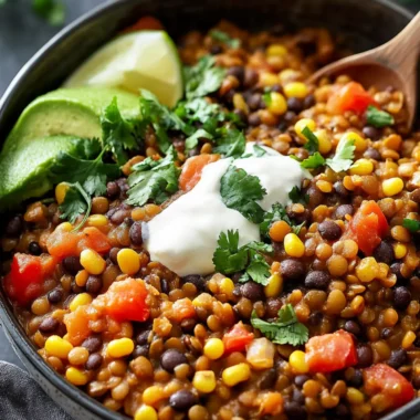 Delicious Vegetarian Mexican Lentils for Comforting Dinners 9 Vegetarian Mexican Lentils