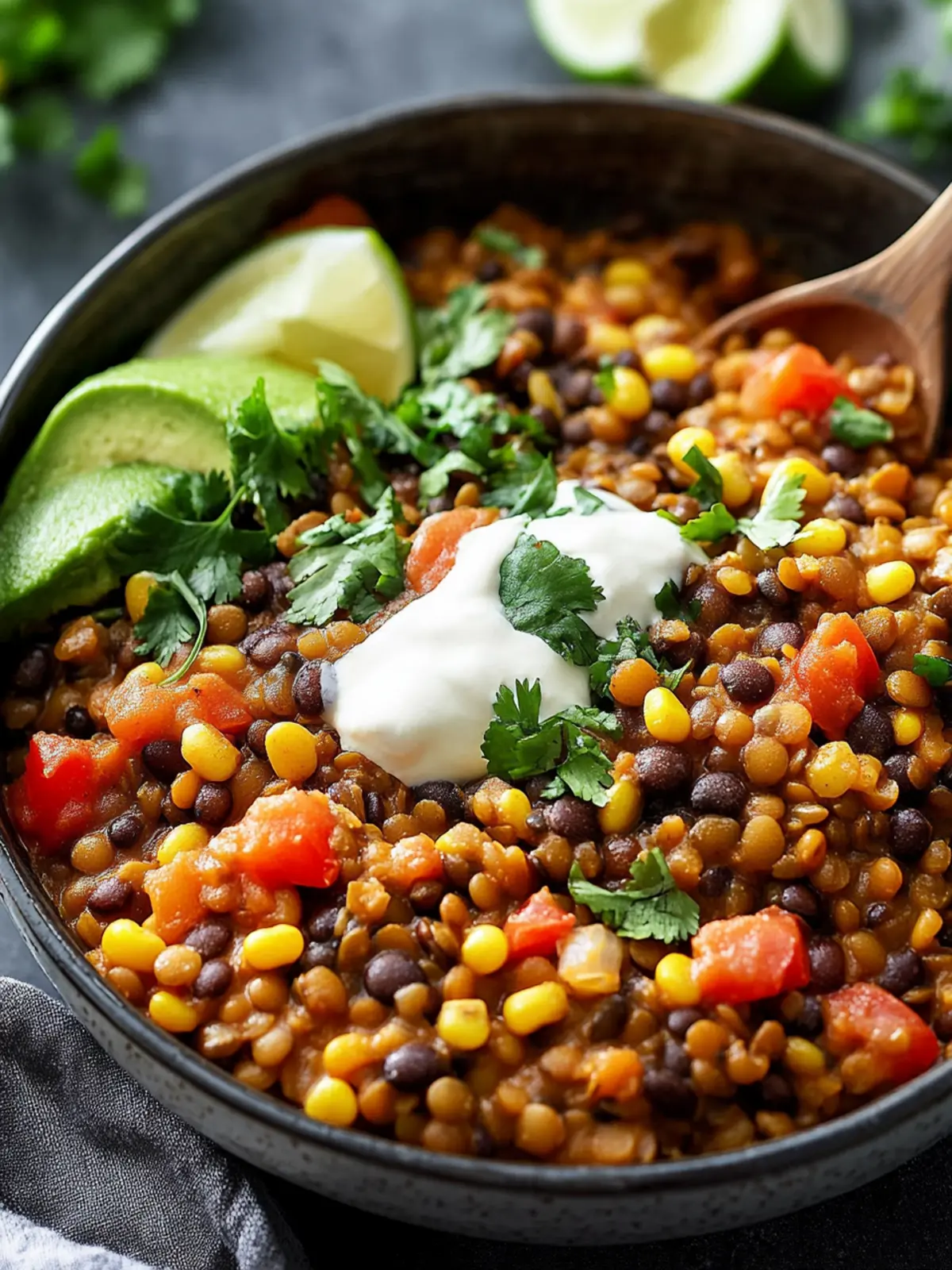 Delicious Vegetarian Mexican Lentils for Comforting Dinners 5 Vegetarian Mexican Lentils