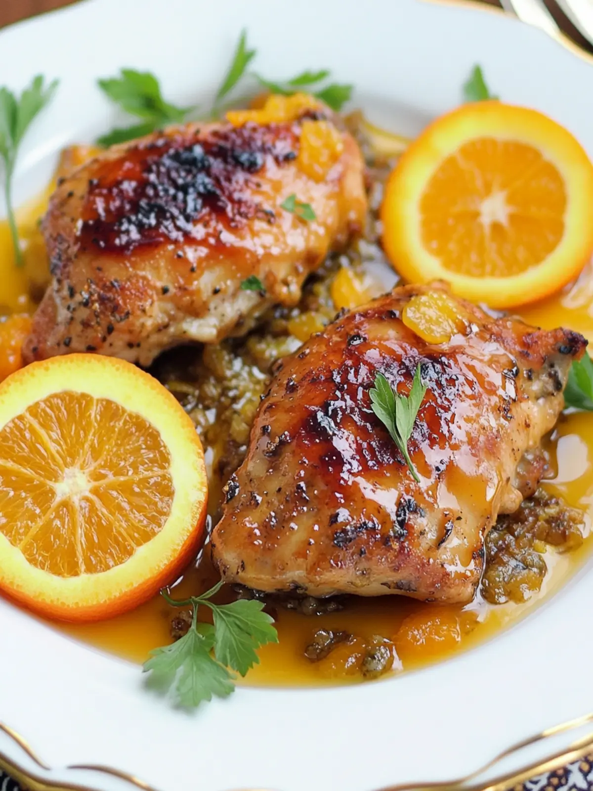 Zesty Orange Glazed Chicken: A Crisp Delight for Family Dinners 4 Orange Glazed Chicken