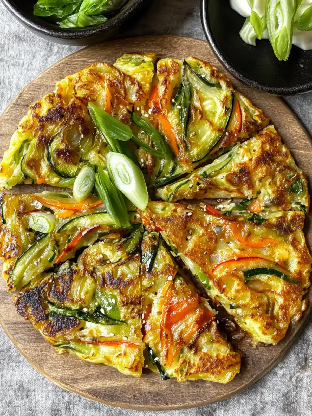 Crispy Korean Vegetable Pancakes for a Flavorful Snack 5 Korean Vegetable Pancakes