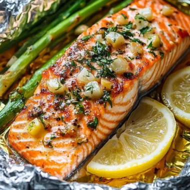 Baked Salmon in Foil