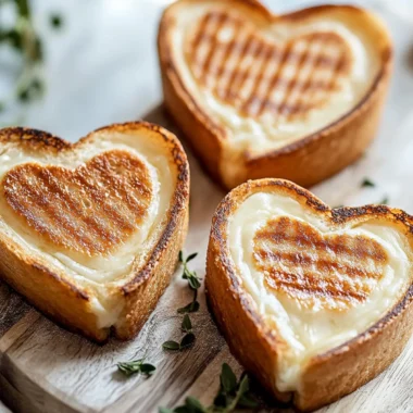 Mini Grilled Cheese Hearts