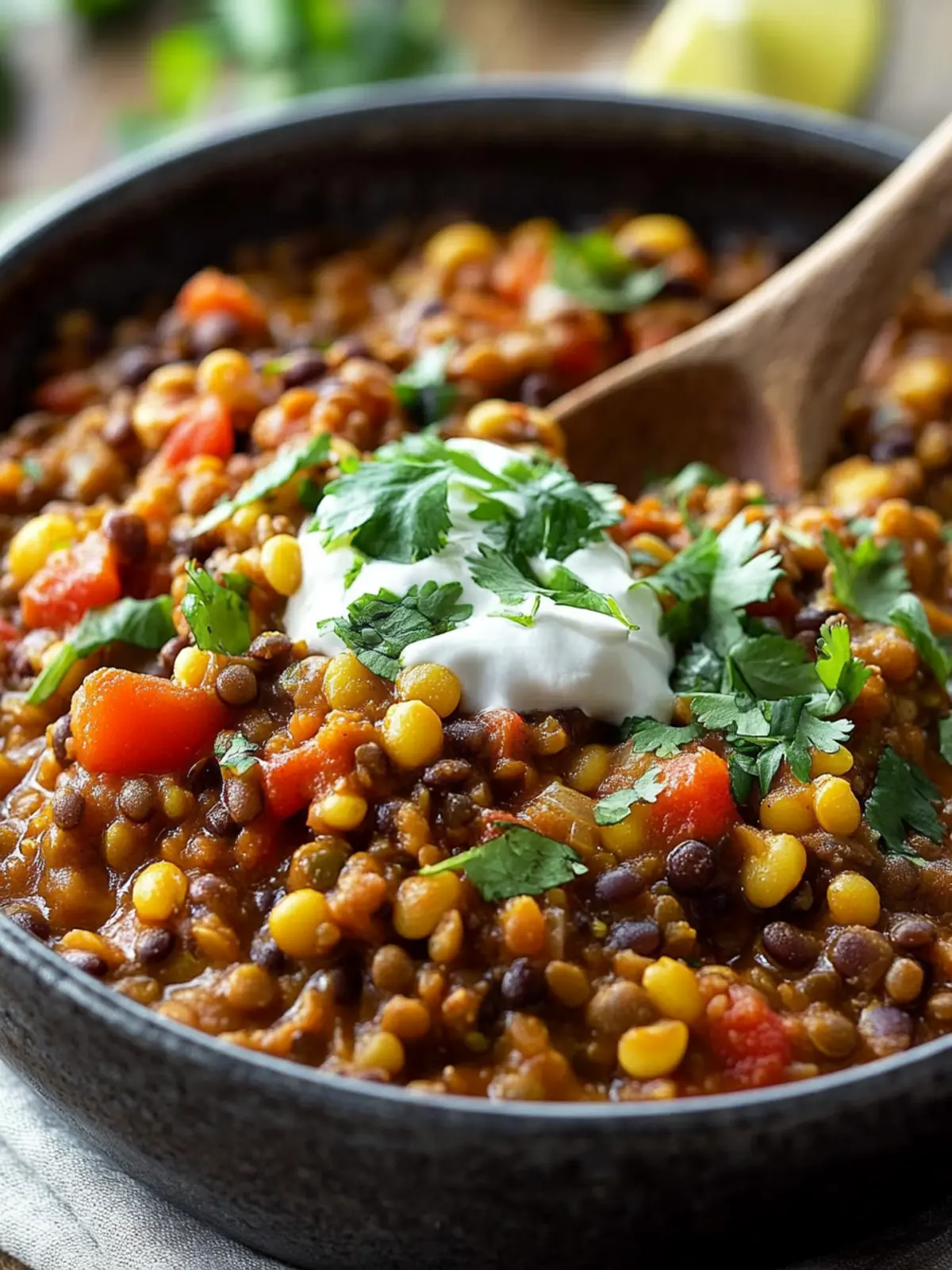 Delicious Vegetarian Mexican Lentils for Comforting Dinners 4 Vegetarian Mexican Lentils