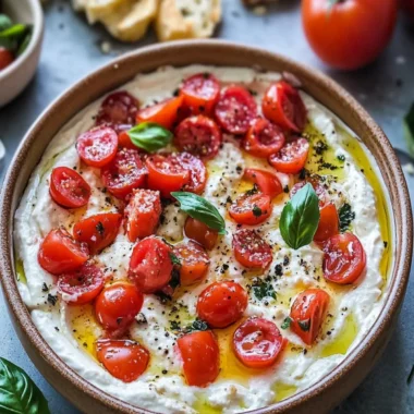 Boursin Bruschetta Dip