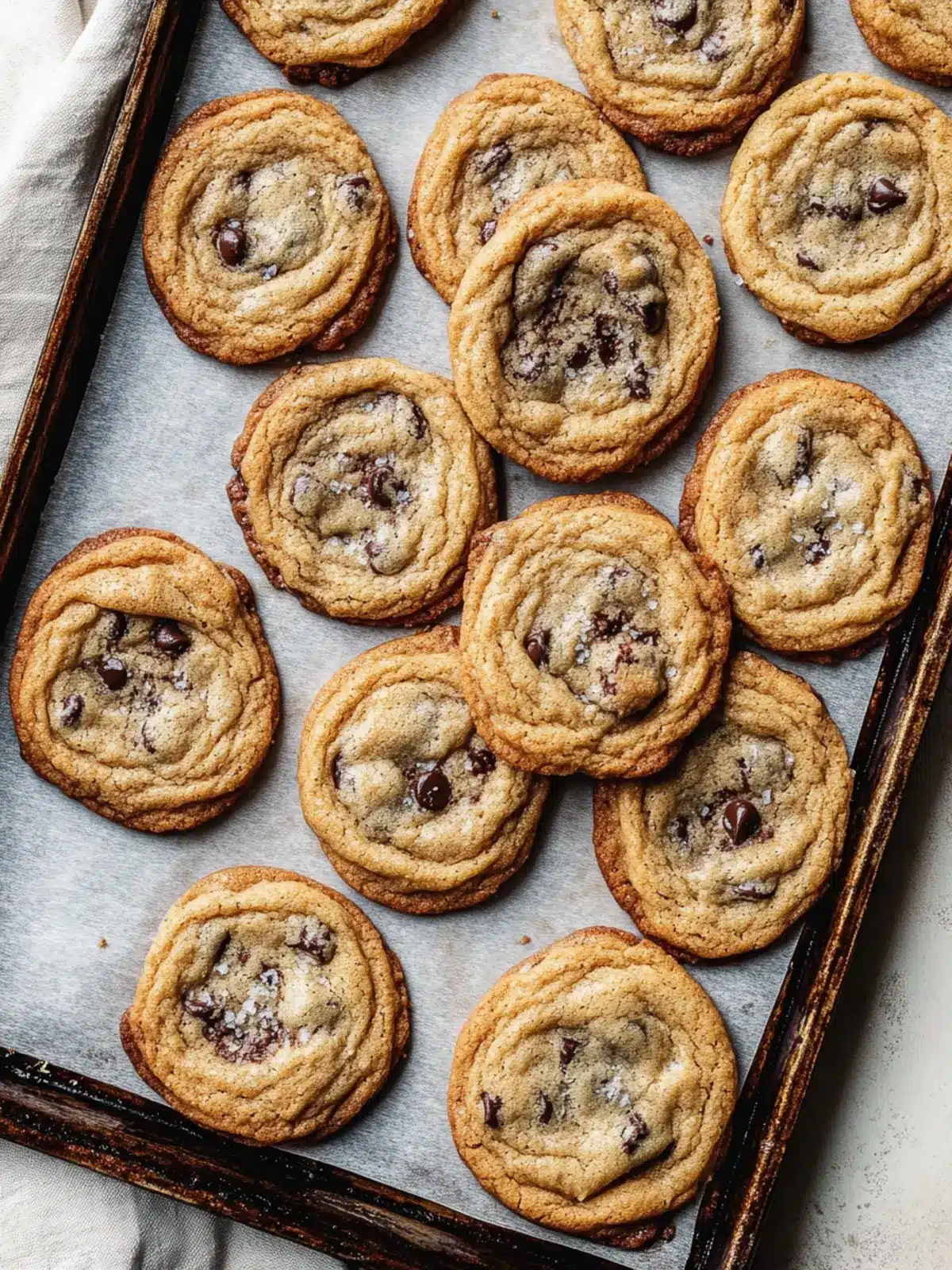 Browned Butter Chocolate Chip Cookies