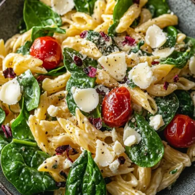 Spinach Pasta Salad