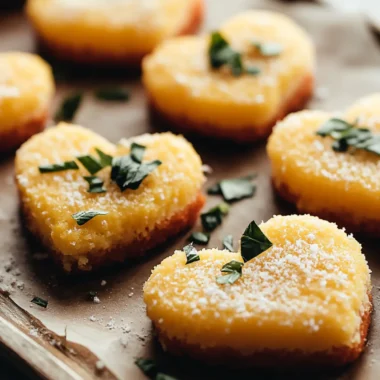 Heart-Shaped Polenta Bites