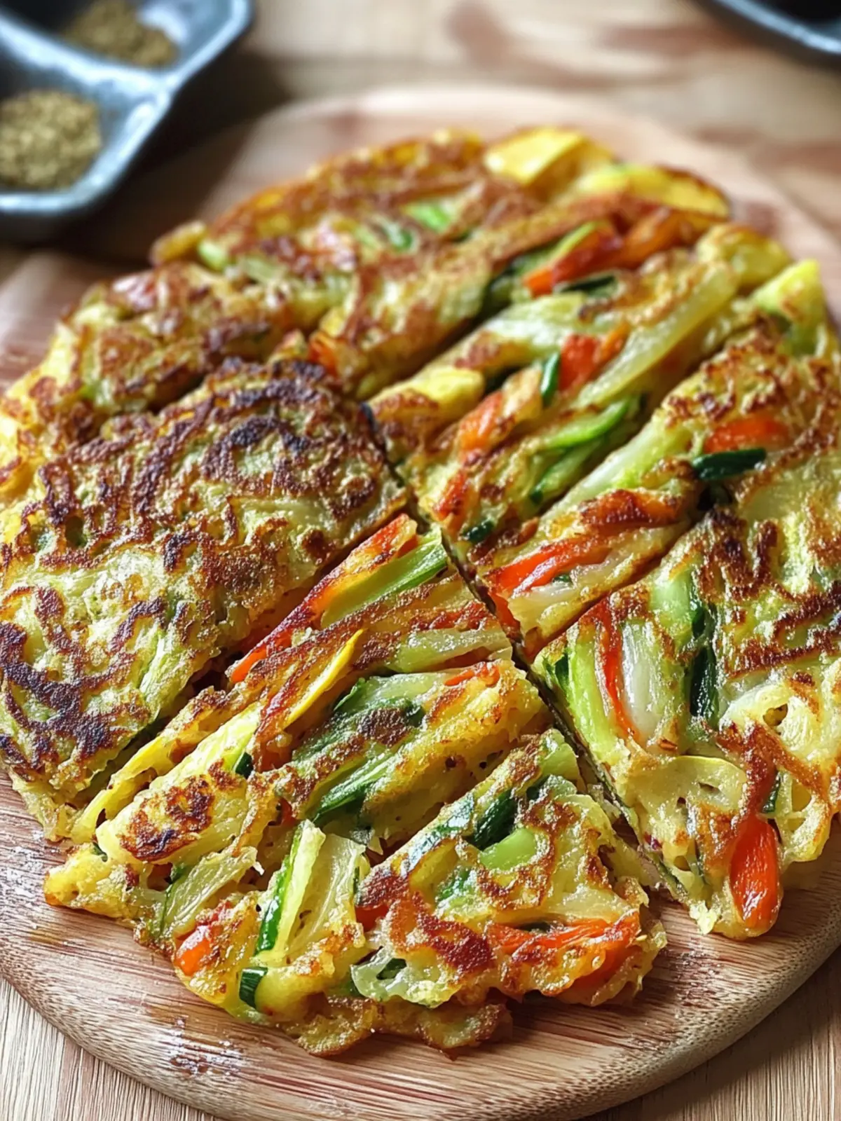 Crispy Korean Vegetable Pancakes for a Flavorful Snack 3 Korean Vegetable Pancakes