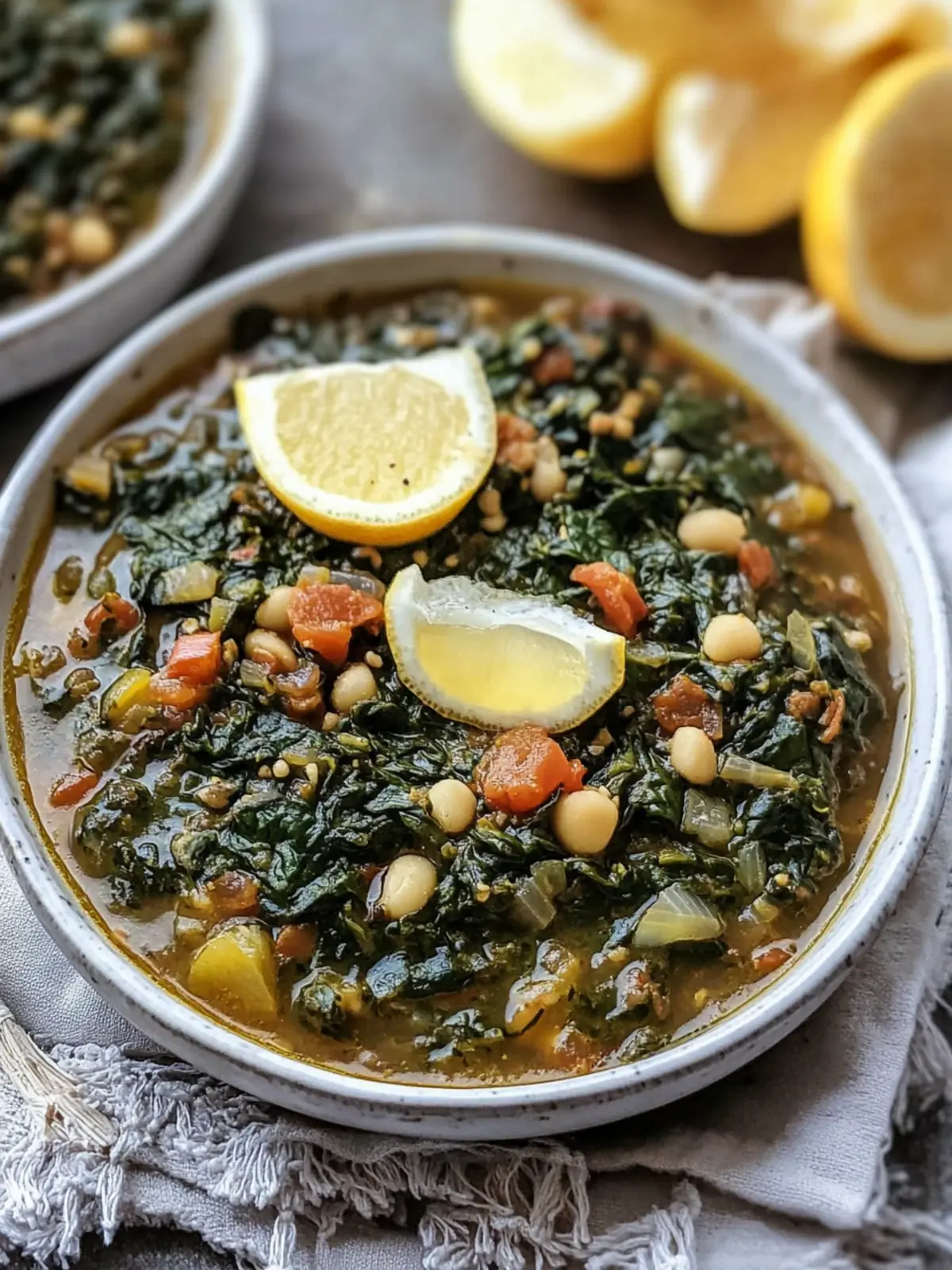 Lebanese Spinach Stew