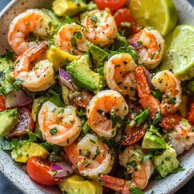 Shrimp Avocado Salad