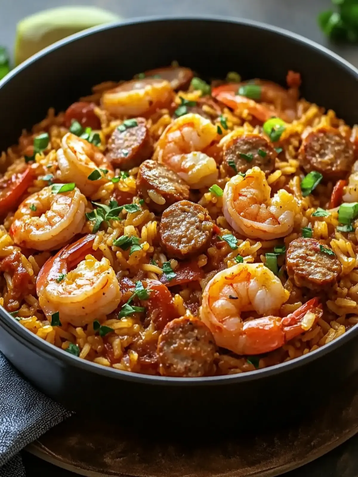 Shrimp and Sausage Jambalaya