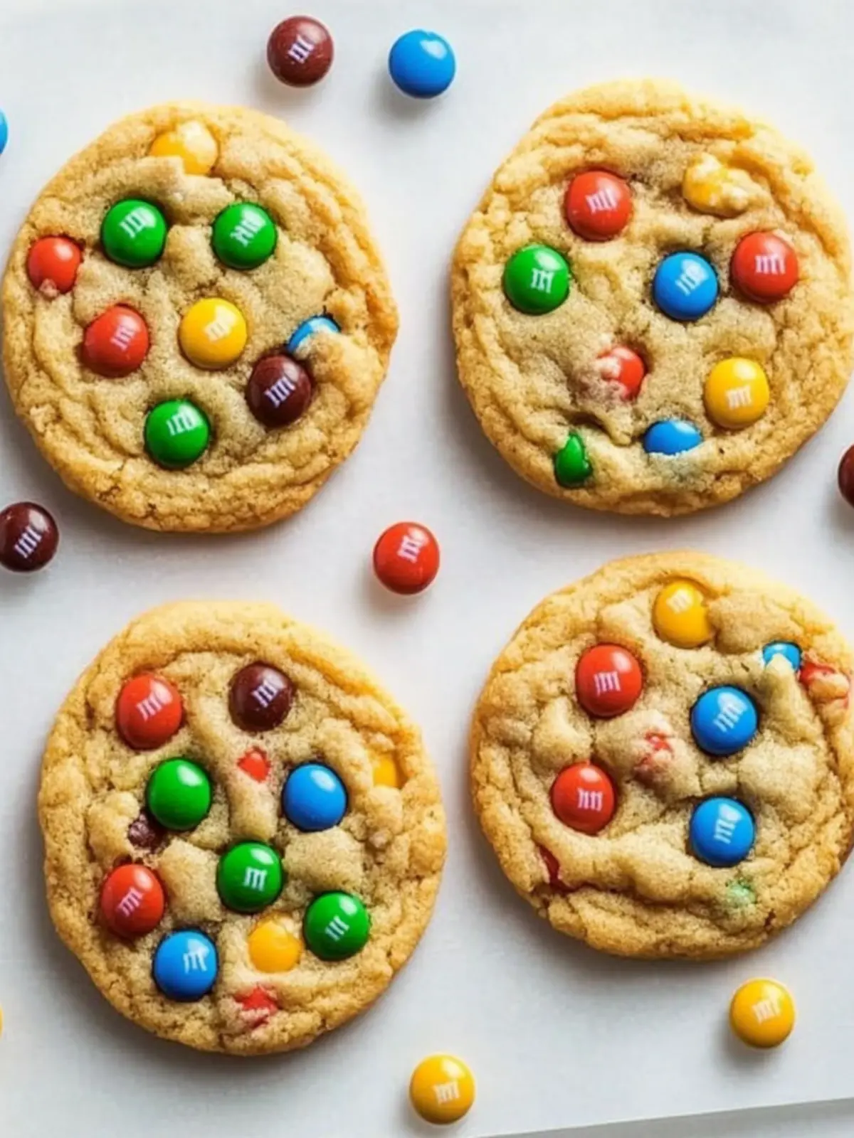 Ultimate M&M Cookies: Soft, Chewy, and Irresistibly Delicious 5 M&M Cookies
