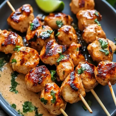 Best Bang Bang Chicken Skewers