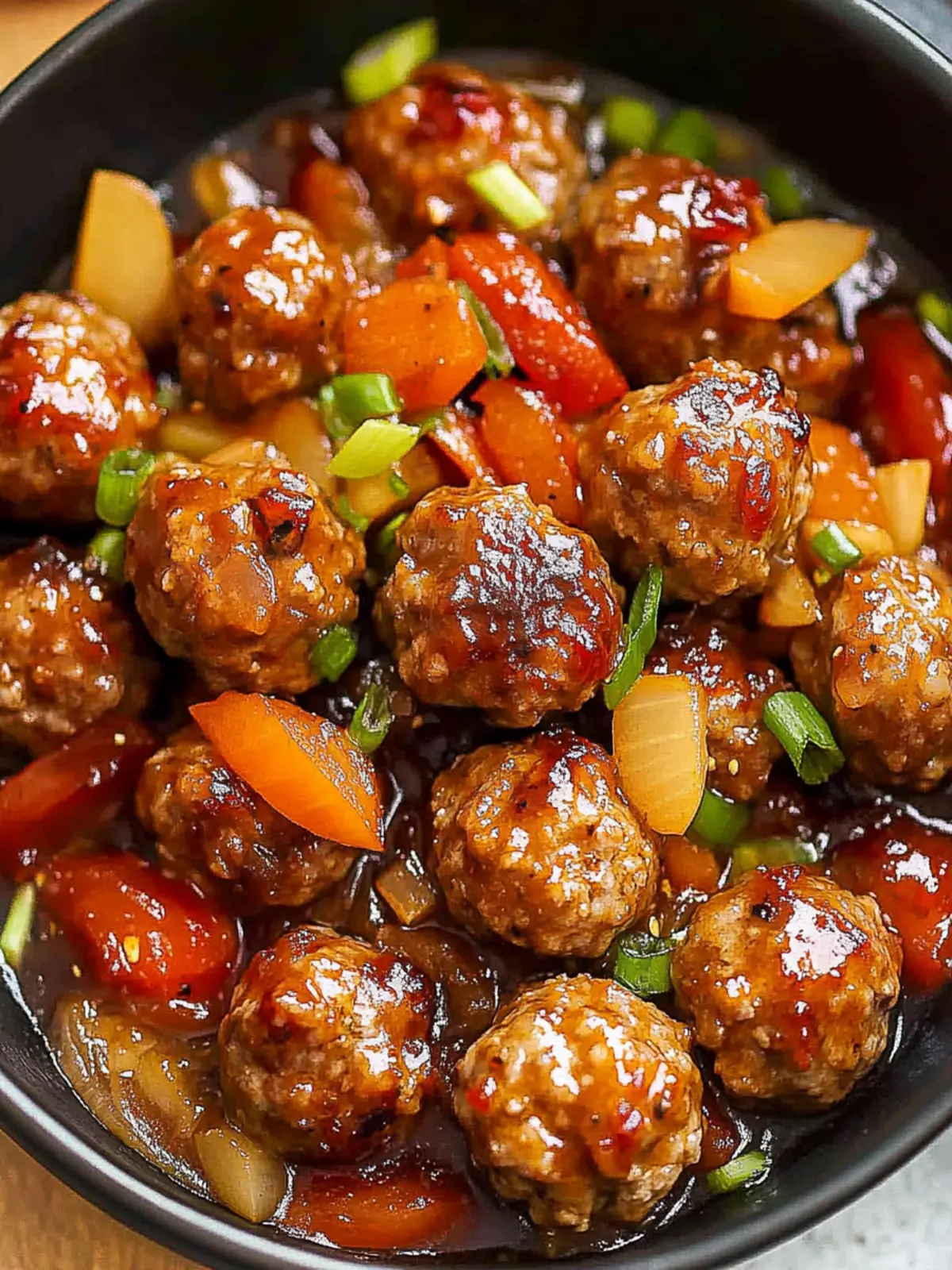 Sweet And Sour Meatballs