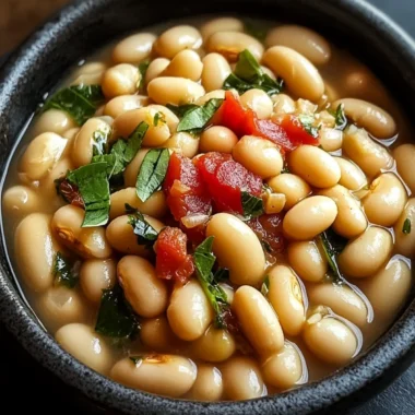 Slow-Cooked Northern Beans