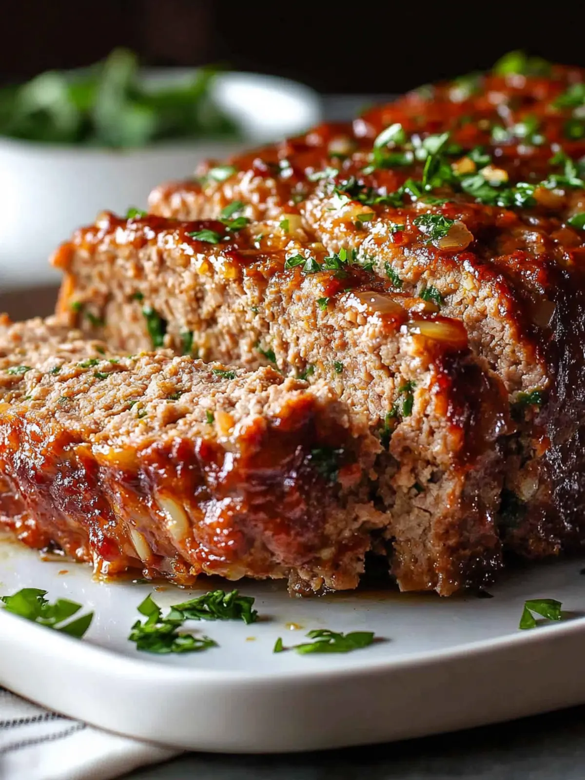 Garlic Parmesan Meatloaf
