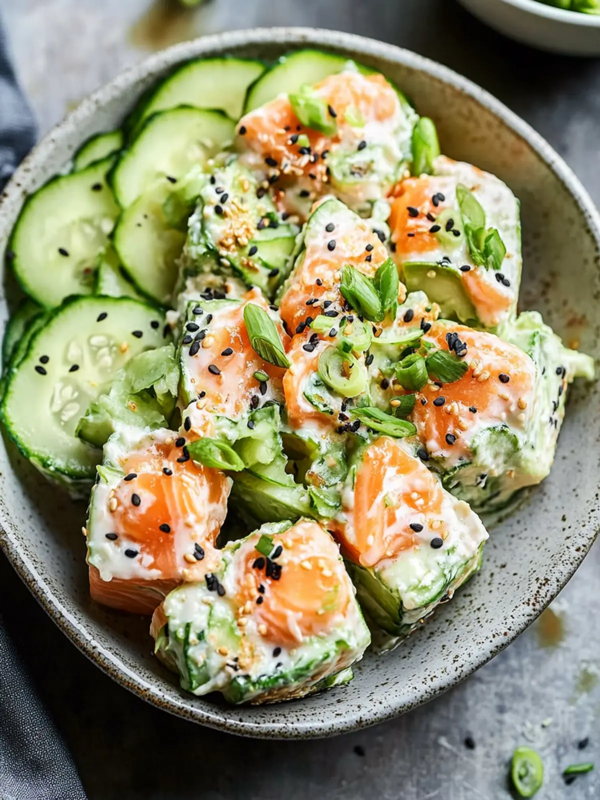 FRESH CUCUMBER CALIFORNIA ROLL