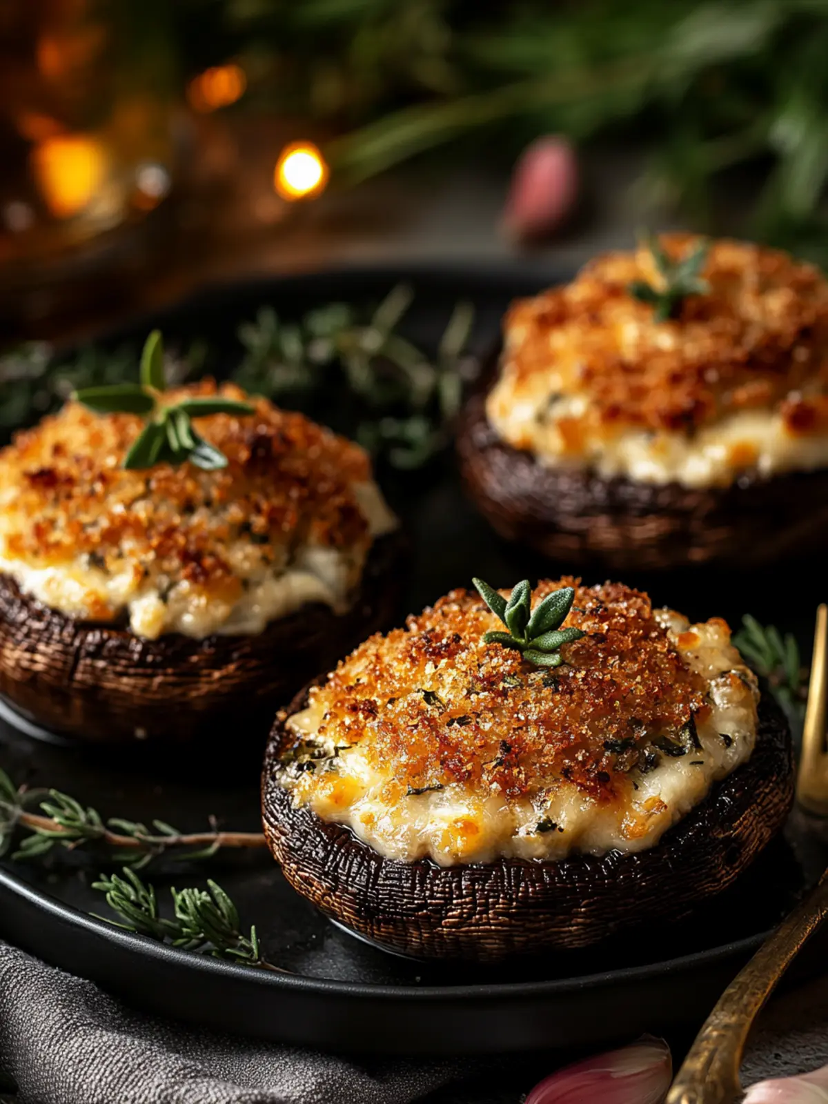 Stuffed Portobello Mushrooms