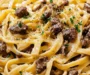 One-Pot Creamy Beef and Garlic Butter Pasta for Busy Nights