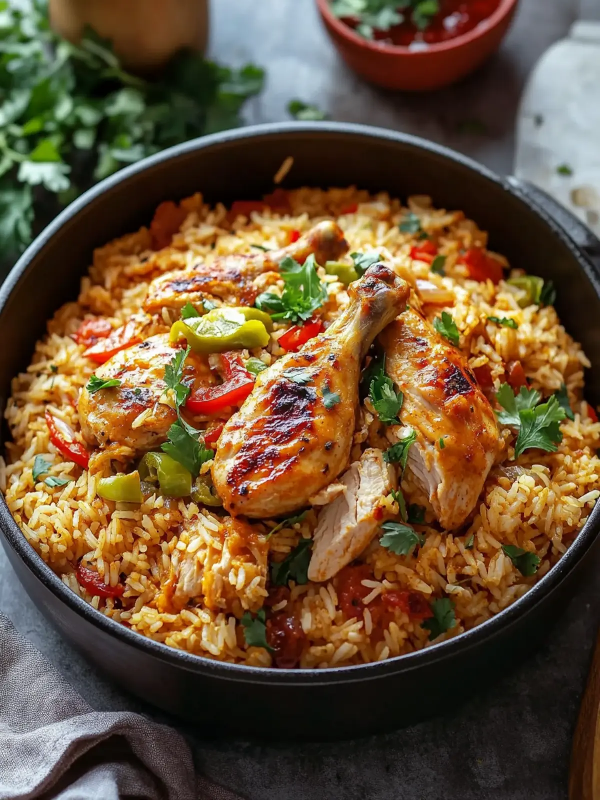 One-Pot Nando’s Portuguese Chicken and Rice in Under 30 Minutes 5 Nando’s Portuguese Chicken and Rice