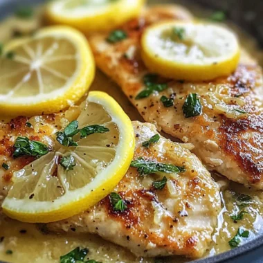 Lemon Chicken Romano