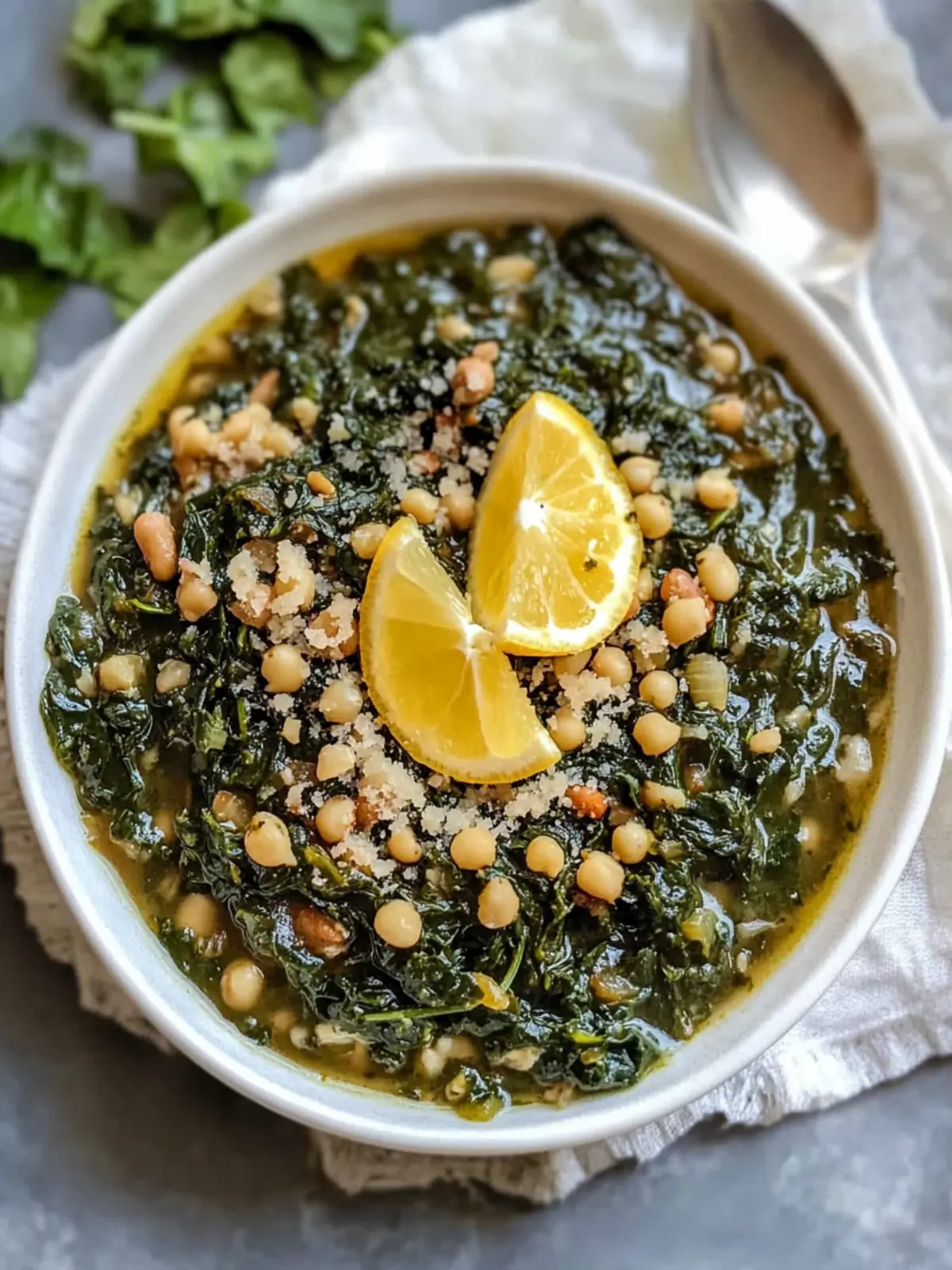 Lebanese Spinach Stew