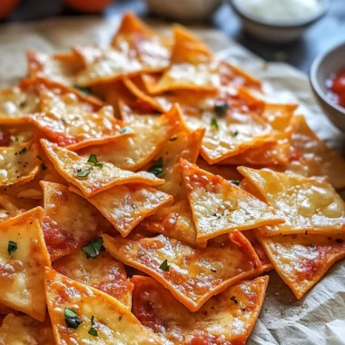 Crispy Pizza Chips