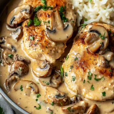 Creamy Mushroom Chicken